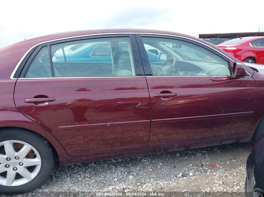 2008 Toyota Avalon Xl VIN: 4T1BK36B28U320577 Lot: 40420106