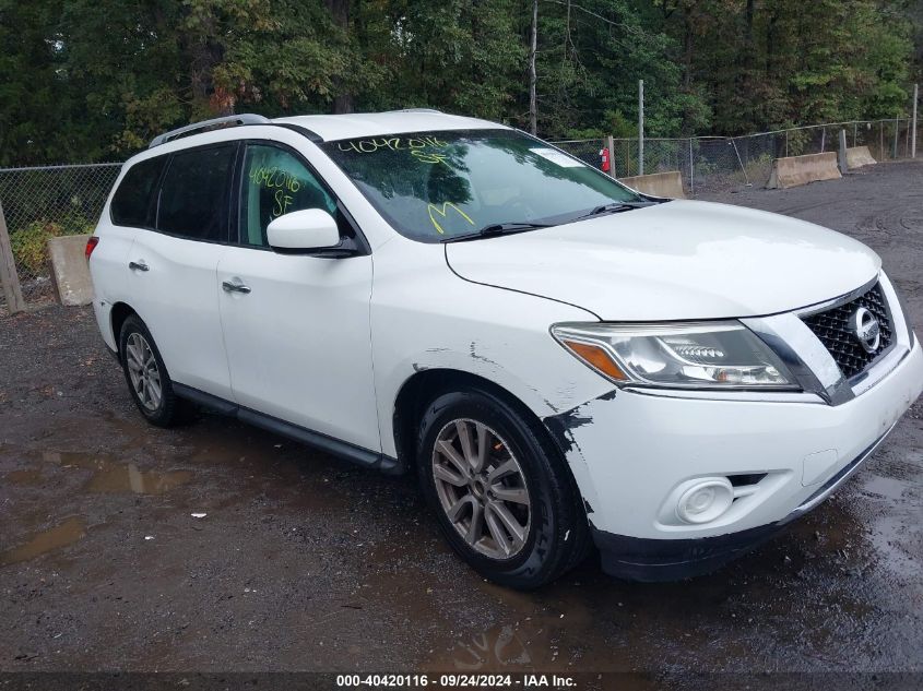 2015 Nissan Pathfinder S VIN: 5N1AR2MN6FC668626 Lot: 40420116