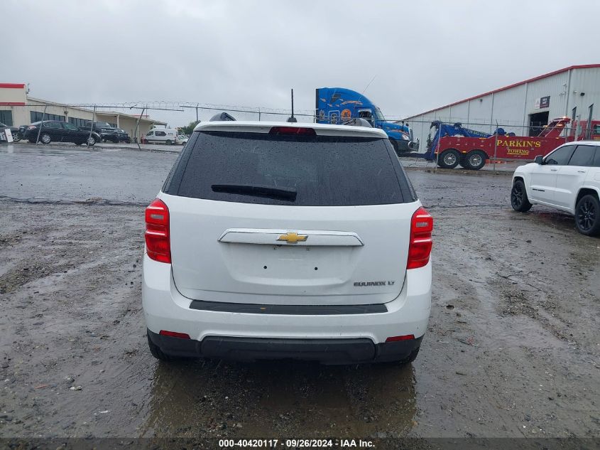 2016 Chevrolet Equinox Lt VIN: 2GNALCEK6G1167797 Lot: 40420117