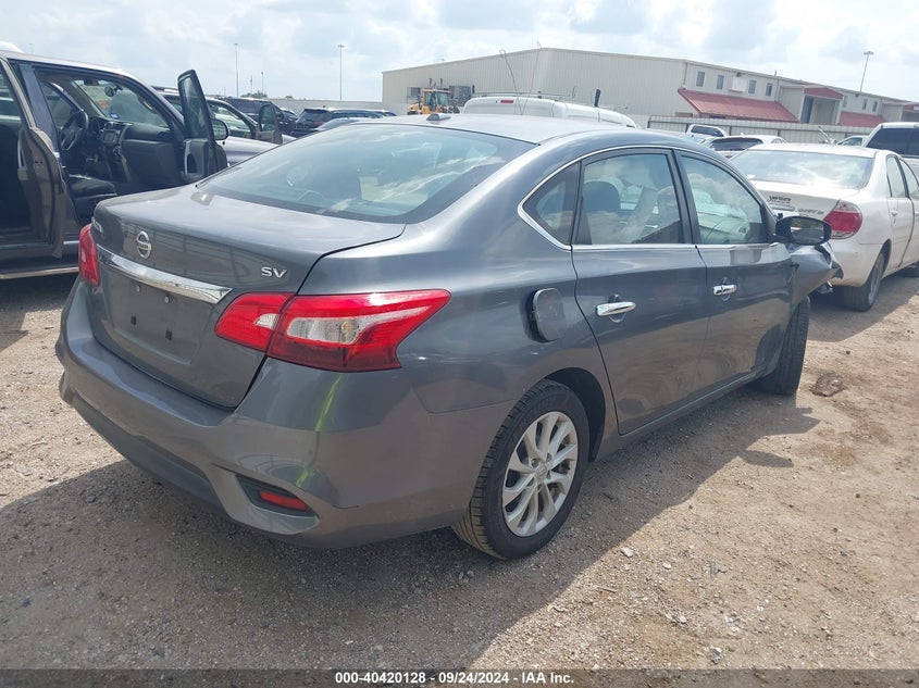 VIN 3N1AB7APXJL646687 2018 NISSAN SENTRA SV