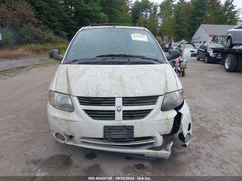 2006 Dodge Grand Caravan Sxt VIN: 2D8GP44L86R820672 Lot: 40420185