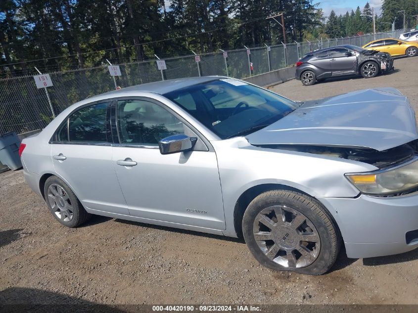 2006 Lincoln Zephyr VIN: 3LNHM26176R616902 Lot: 40420190