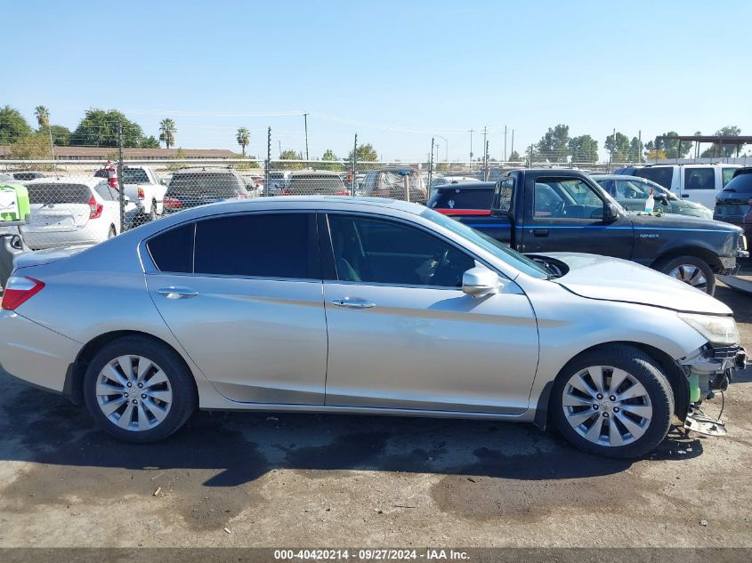 1HGCR2F81EA056110 2014 Honda Accord Ex-L