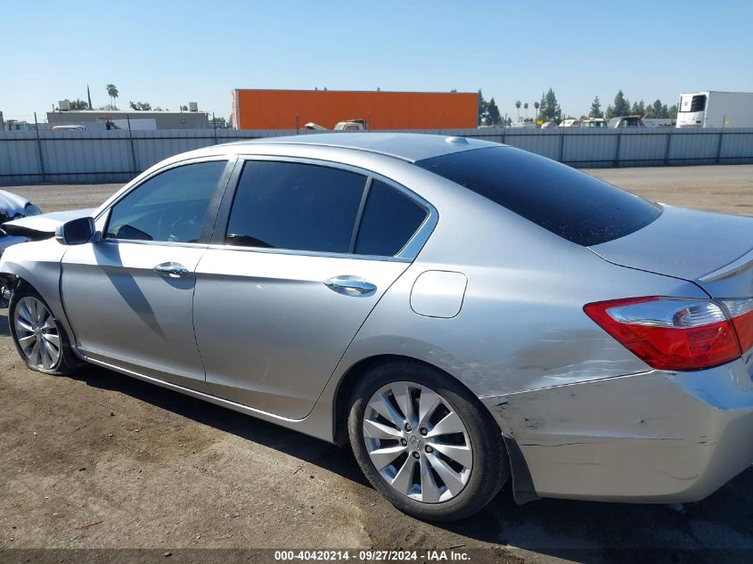 1HGCR2F81EA056110 2014 Honda Accord Ex-L