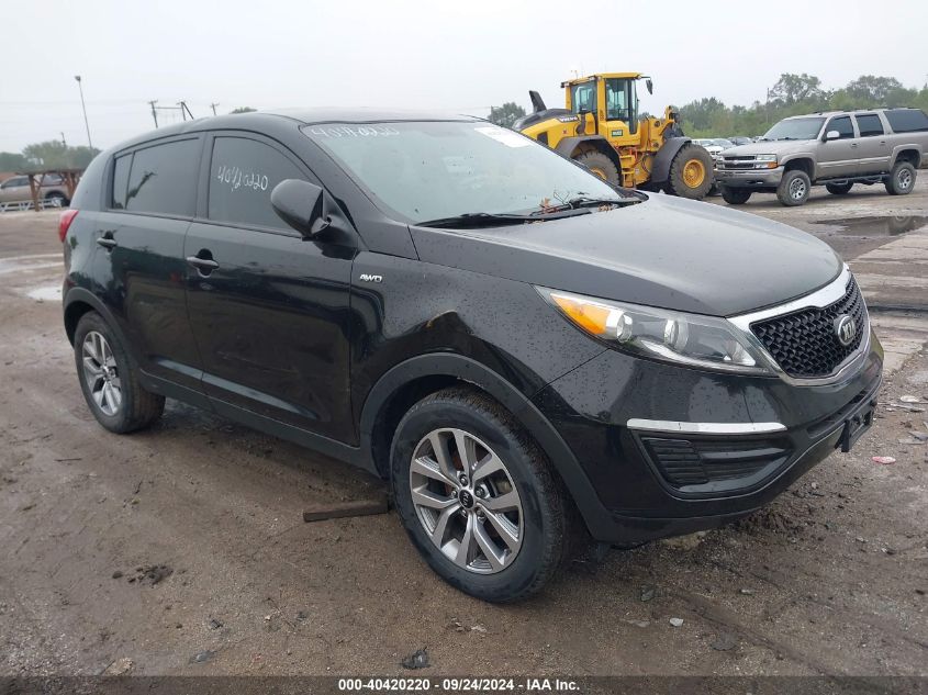 KNDPBCAC6G7821494 2016 KIA SPORTAGE - Image 1