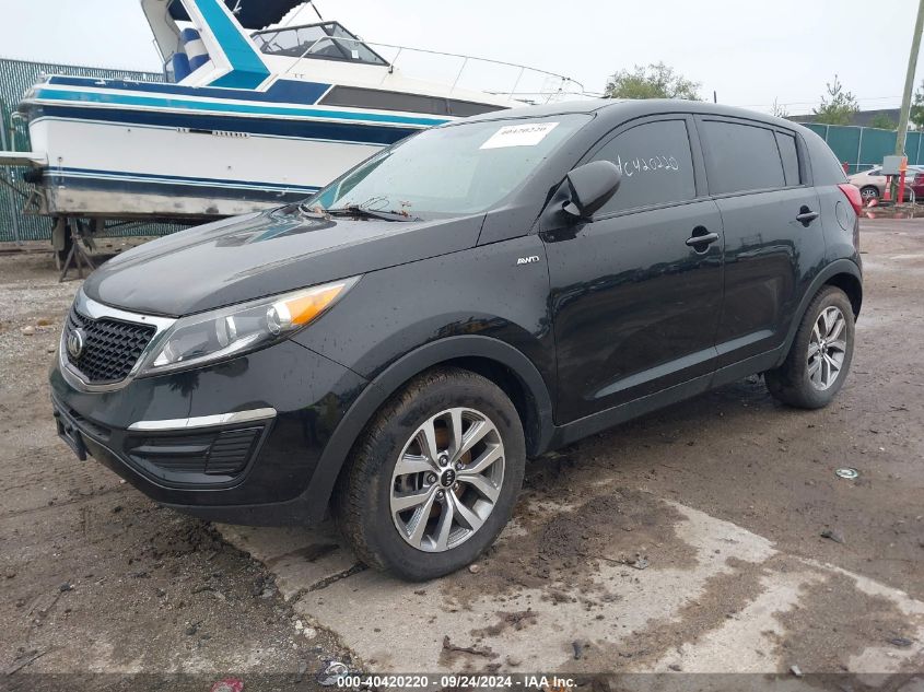 KNDPBCAC6G7821494 2016 KIA SPORTAGE - Image 2