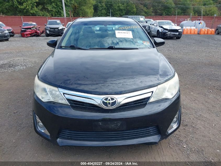 2013 Toyota Camry Xle VIN: 4T4BF1FK8DR322956 Lot: 40420227