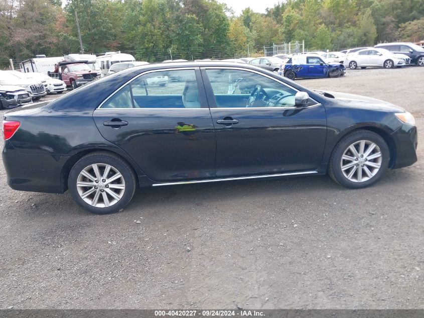 2013 Toyota Camry Xle VIN: 4T4BF1FK8DR322956 Lot: 40420227