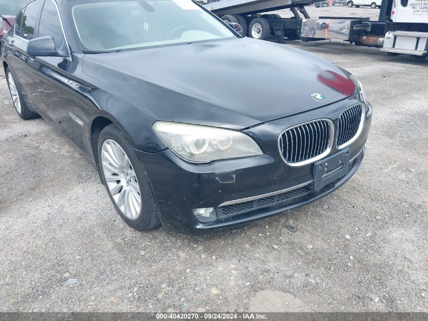 2010 BMW 750I xDrive VIN: WBAKC6C5XAC393562 Lot: 40420270