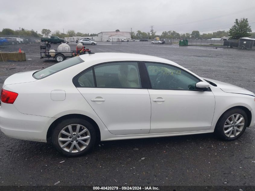 3VWDX7AJ7CM111012 2012 Volkswagen Jetta 2.5L Se