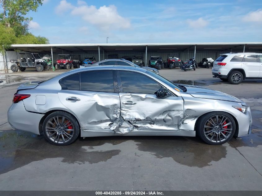 2018 Infiniti Q50 Red Sport 400 VIN: JN1FV7AP4JM460100 Lot: 40420285