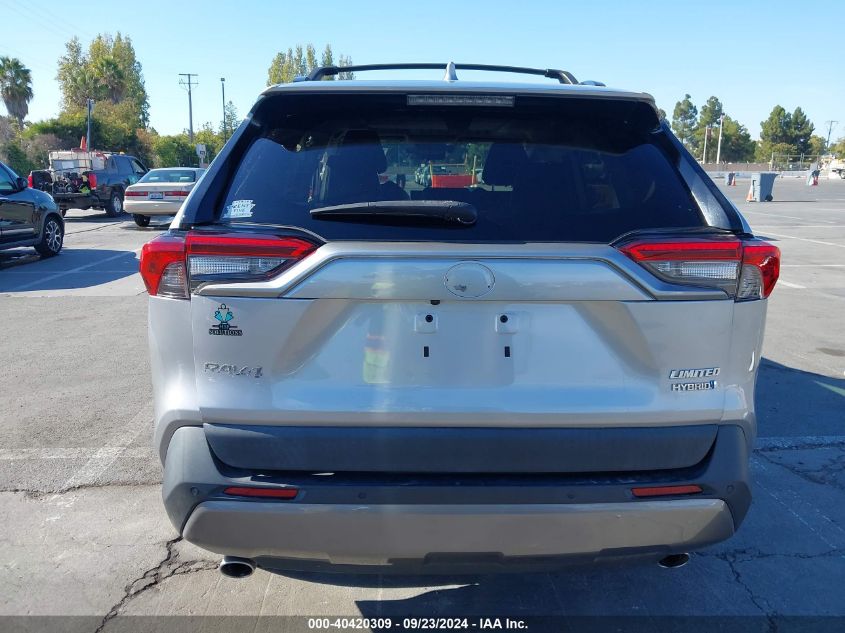 2020 Toyota Rav4 Hybrid Limited VIN: 4T3DWRFV4LU001661 Lot: 40420309