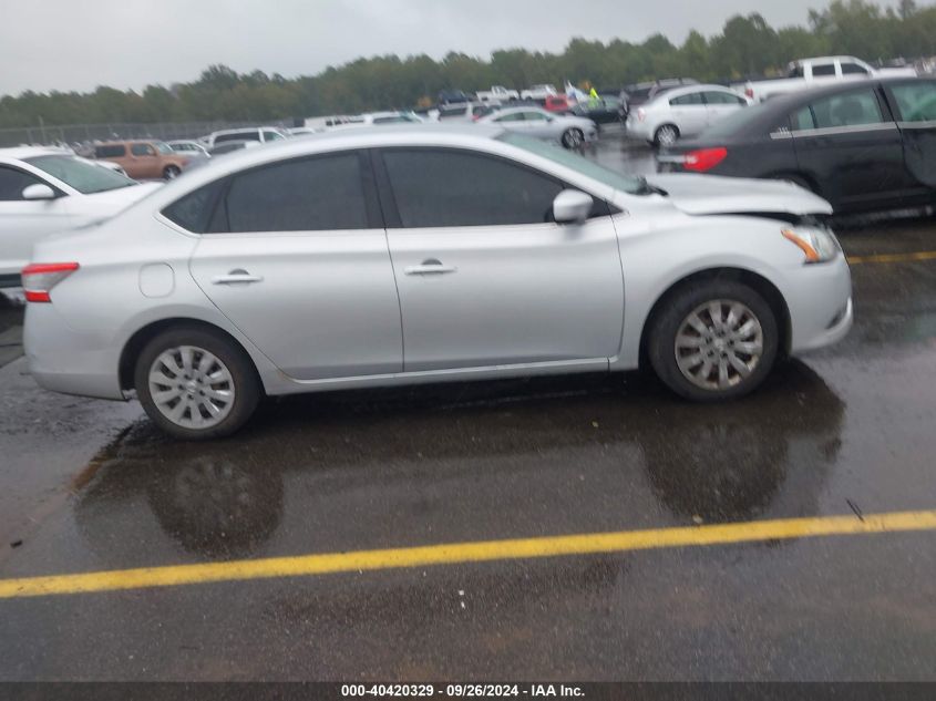 3N1AB7AP5FY237412 2015 Nissan Sentra S/Sv/Sr/Sl