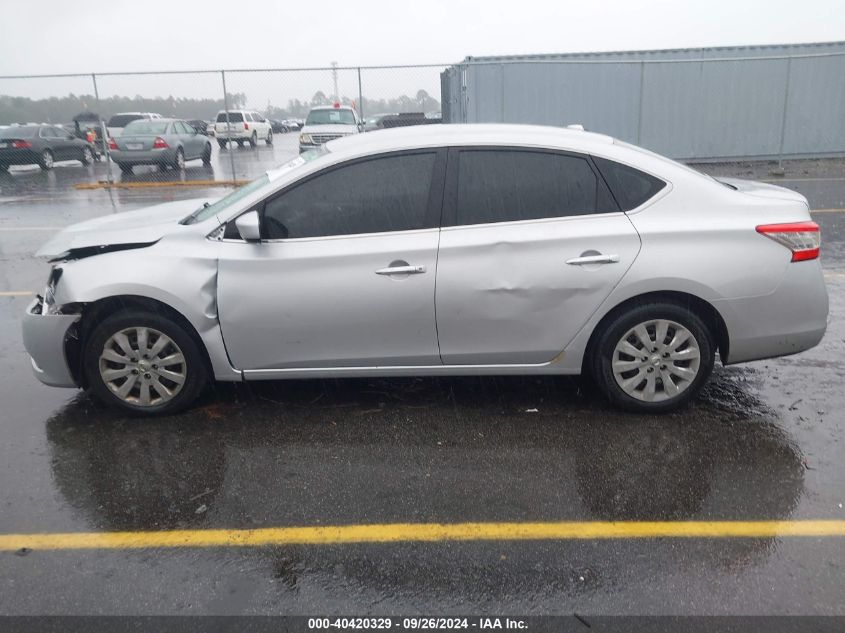 3N1AB7AP5FY237412 2015 Nissan Sentra S/Sv/Sr/Sl