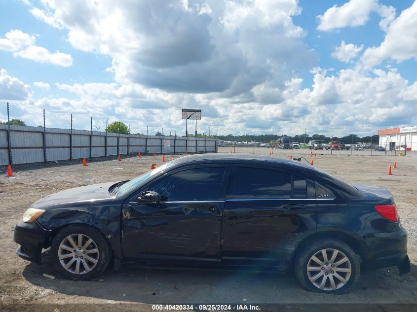 2012 Chrysler 200 Touring VIN: 1C3CCBBB8CN104813 Lot: 40420334