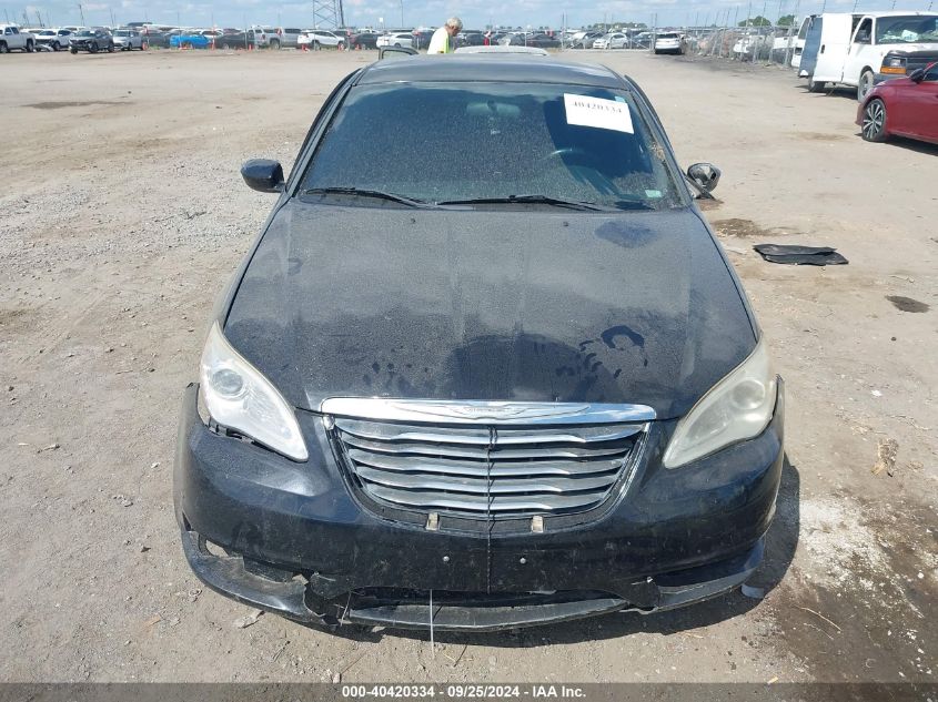 2012 Chrysler 200 Touring VIN: 1C3CCBBB8CN104813 Lot: 40420334