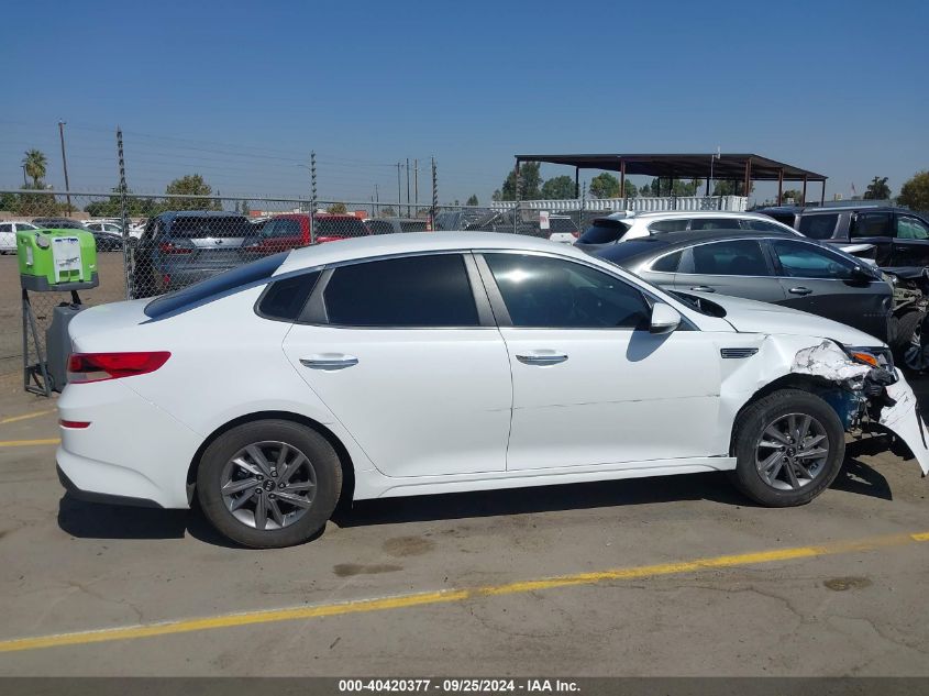 2020 Kia Optima Lx VIN: 5XXGT4L3XLG445304 Lot: 40420377