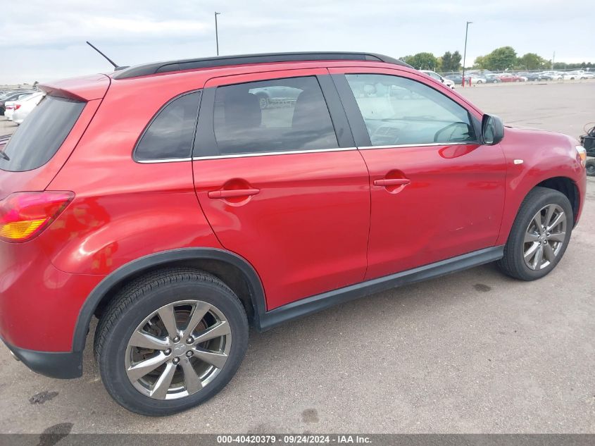 2013 Mitsubishi Outlander Sport Le VIN: 4A4AR5AU1DE025614 Lot: 40420379