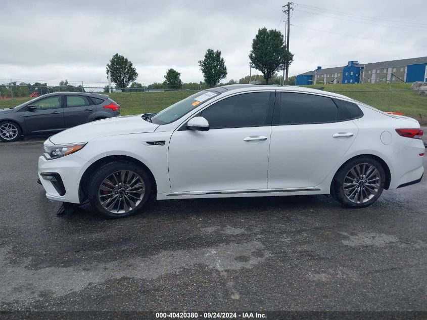 2019 Kia Optima Sx Turbo VIN: 5XXGV4L28KG314341 Lot: 40420380