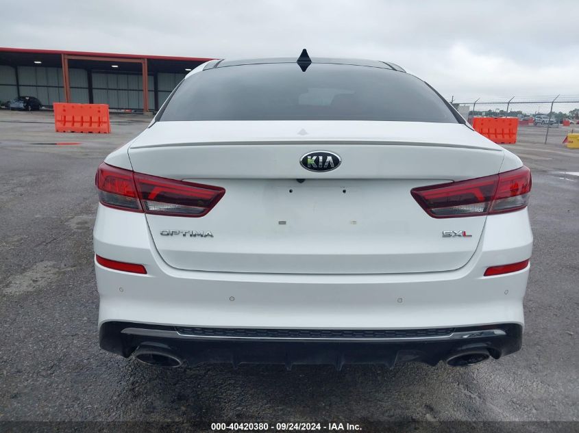 2019 Kia Optima Sx Turbo VIN: 5XXGV4L28KG314341 Lot: 40420380