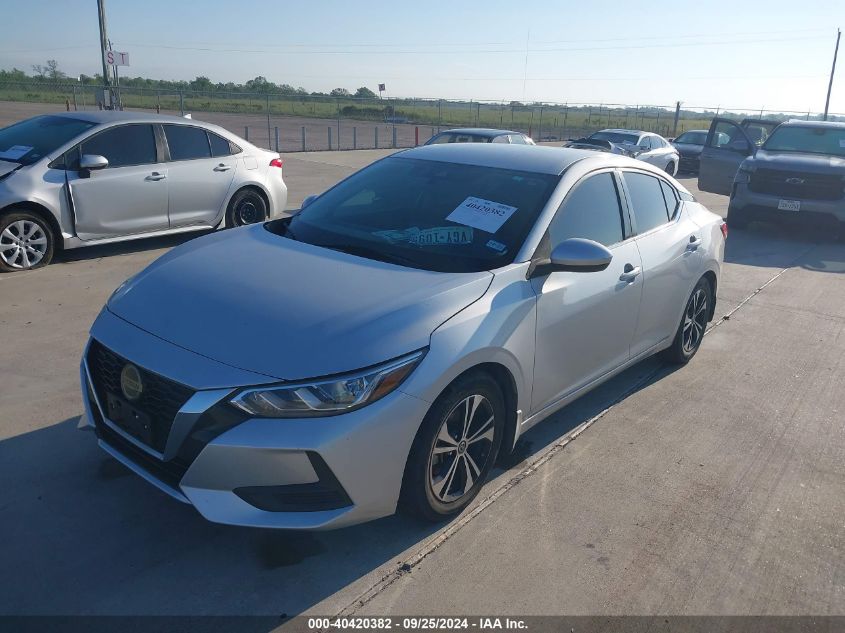 2021 Nissan Sentra Sv Xtronic Cvt VIN: 3N1AB8CV6MY228099 Lot: 40420382