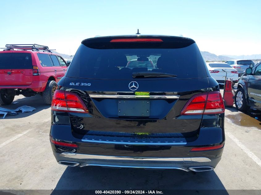 2017 Mercedes-Benz Gle 350 VIN: 4JGDA5JB3HA987948 Lot: 40420390