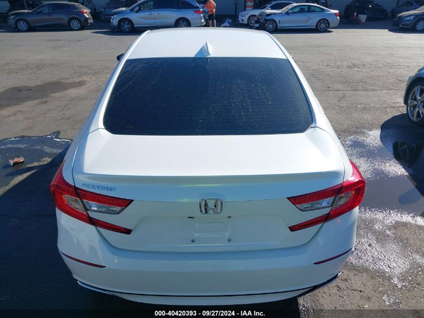 2021 Honda Accord Lx VIN: 1HGCV1F1XMA114111 Lot: 40420393