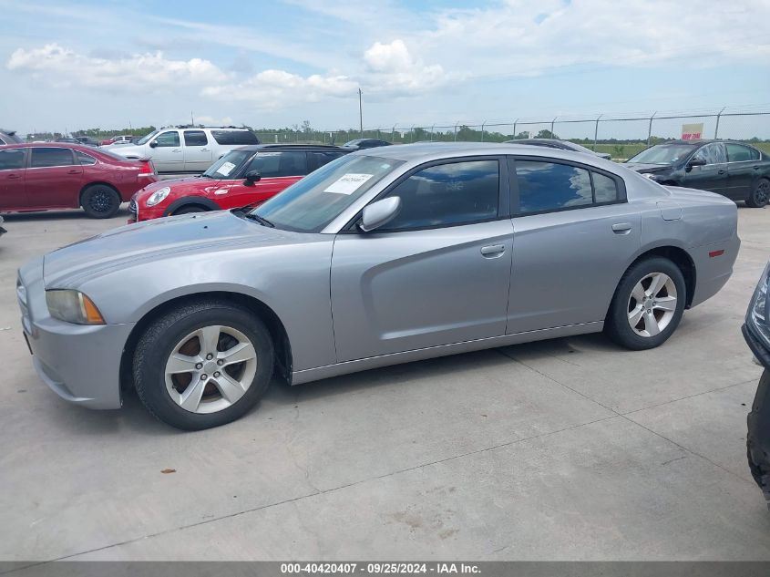 2014 Dodge Charger Se VIN: 2C3CDXBG4EH300975 Lot: 40420407