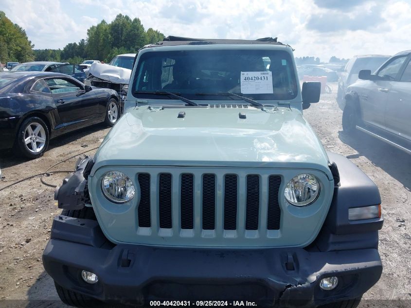 2023 Jeep Wrangler 4-Door Sport S 4X4 VIN: 1C4HJXDG3PW588435 Lot: 40420431