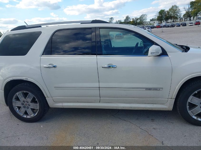 1GKKVTED3CJ216967 2012 GMC Acadia Denali