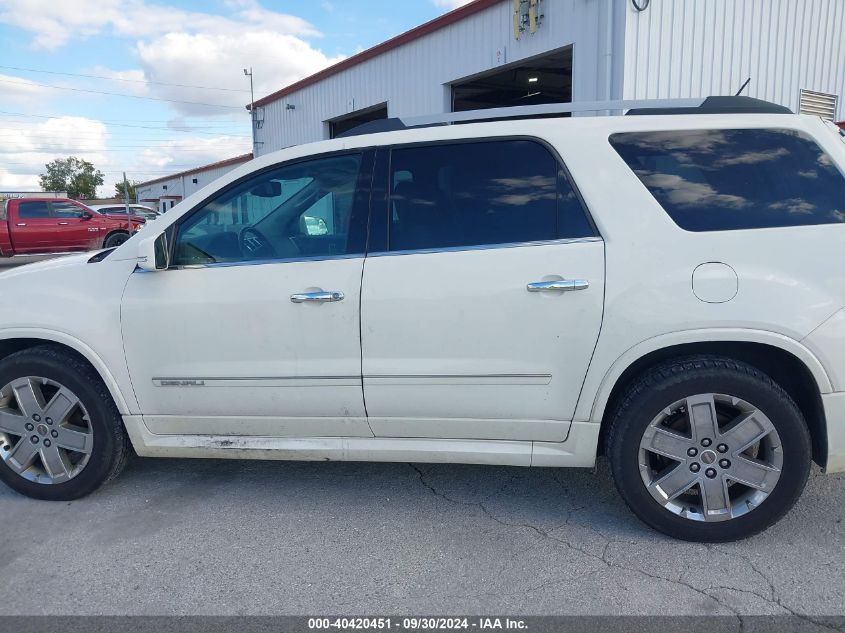 1GKKVTED3CJ216967 2012 GMC Acadia Denali