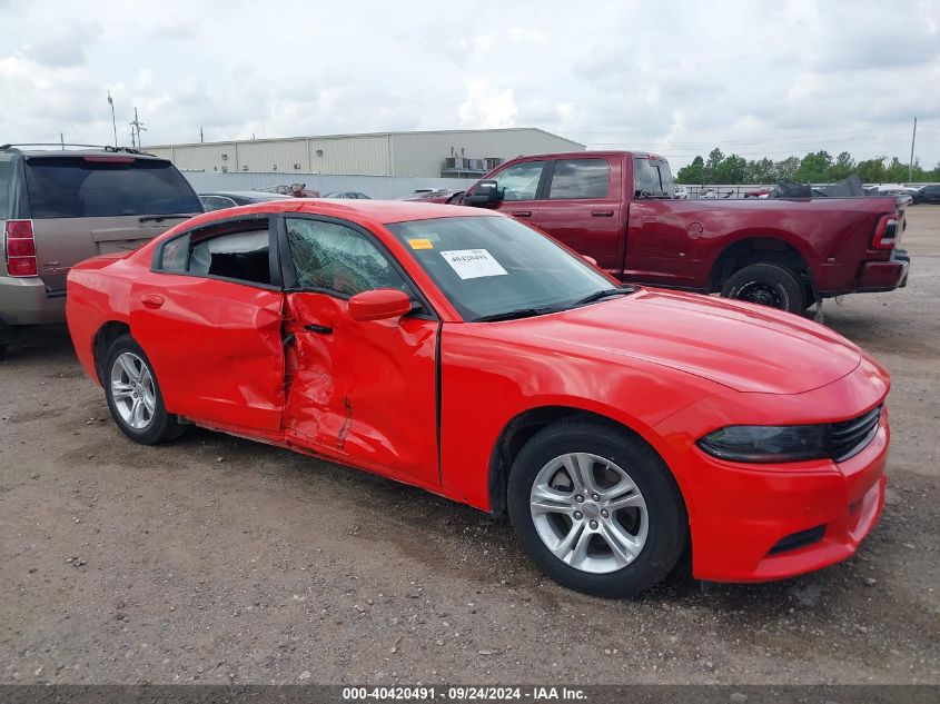 2022 Dodge Charger Sxt VIN: 2C3CDXBG4NH240017 Lot: 40420491