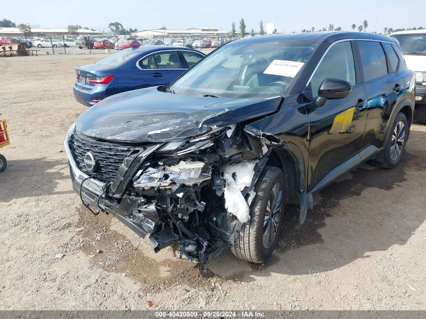 2023 Nissan Rogue Sv Fwd VIN: 5N1BT3BAXPC760027 Lot: 40420509