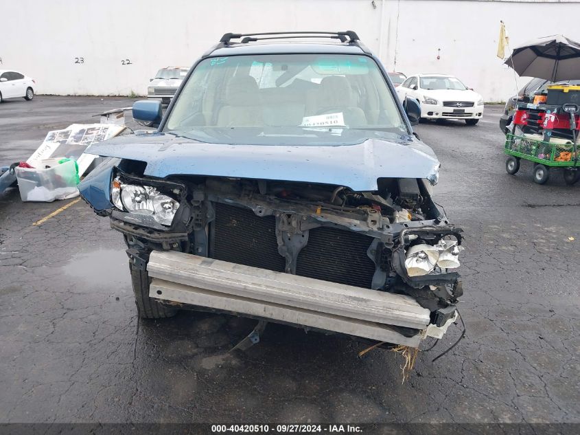 2007 Subaru Forester 2.5X VIN: JF1SG65607H701739 Lot: 40420510