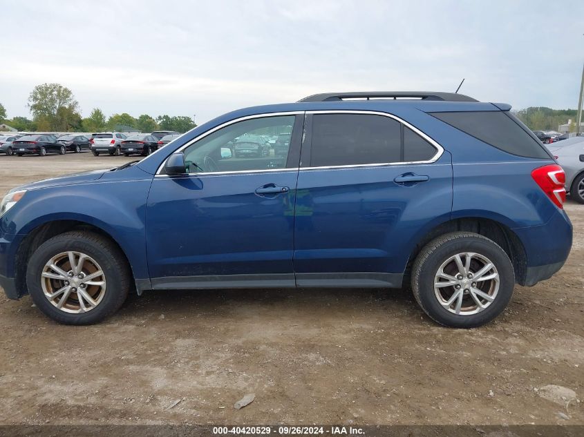 2016 Chevrolet Equinox Lt VIN: 2GNALCEKXG6345150 Lot: 40420529