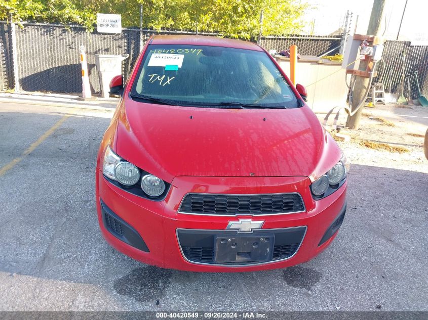 2012 Chevrolet Sonic 2Lt VIN: 1G1JC5SH8C4118802 Lot: 40420549