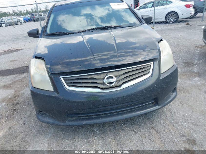 2011 Nissan Sentra 2.0S VIN: 3N1AB6AP4BL622722 Lot: 40420559