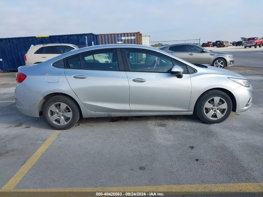 2018 Chevrolet Cruze Ls Auto VIN: 1G1BC5SM7J7155028 Lot: 40420563