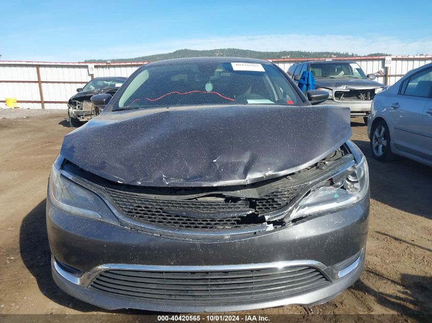 2015 Chrysler 200 Limited VIN: 1C3CCCAB4FN574896 Lot: 40420565