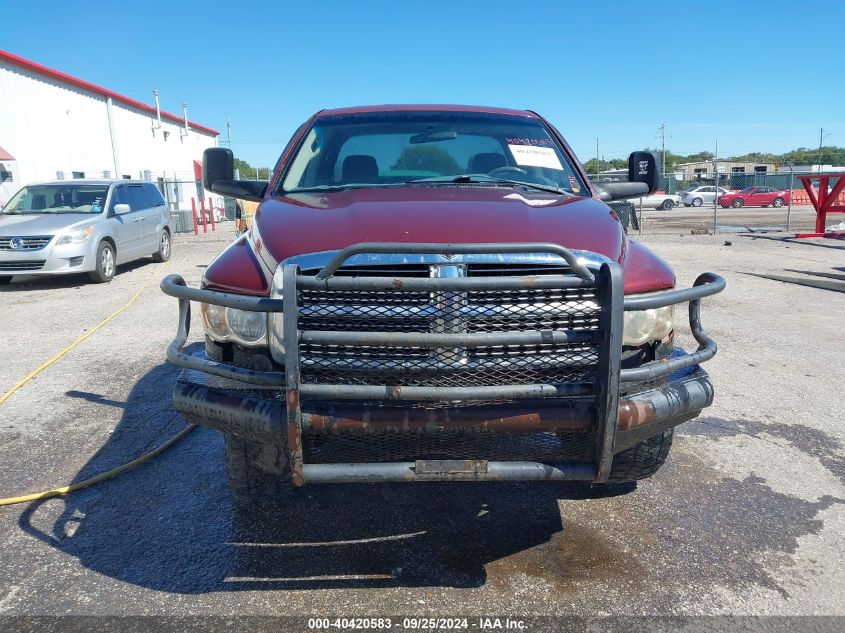 2003 Dodge Ram 2500 Slt/Laramie/St VIN: 3D7KU28D83G705280 Lot: 40420583