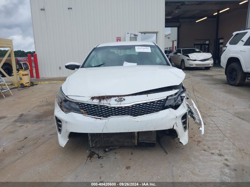 2016 Kia Optima Sx Turbo VIN: 5XXGW4L29GG080117 Lot: 40420600