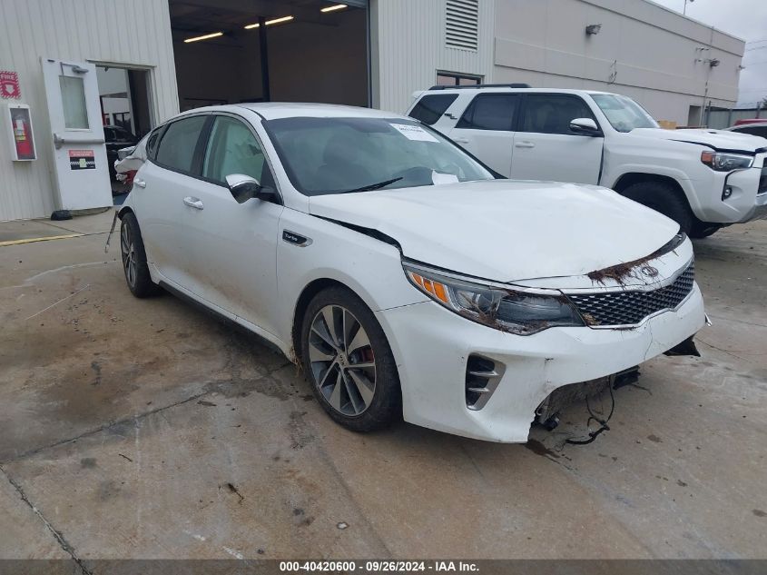 VIN 5XXGW4L29GG080117 2016 KIA Optima, Sx Turbo no.1