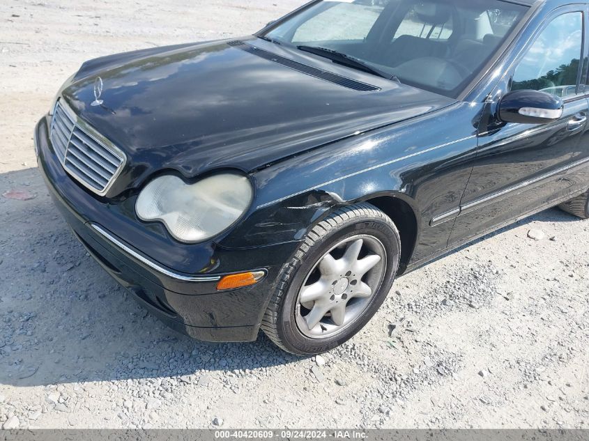 2002 Mercedes-Benz C 320 VIN: WDBRF64J02E004114 Lot: 40420609