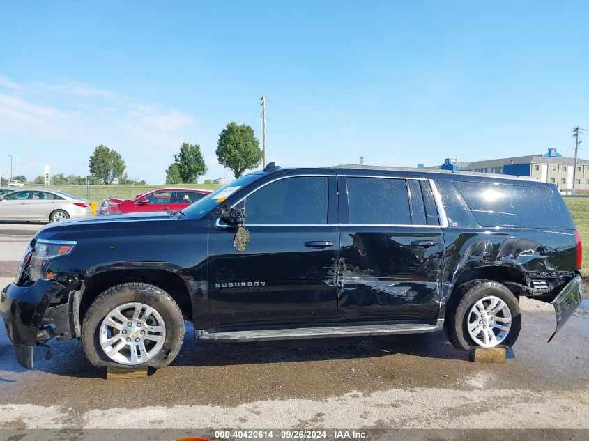 2016 Chevrolet Suburban K1500 Lt VIN: 1GNSKHKC7GR127320 Lot: 40420614