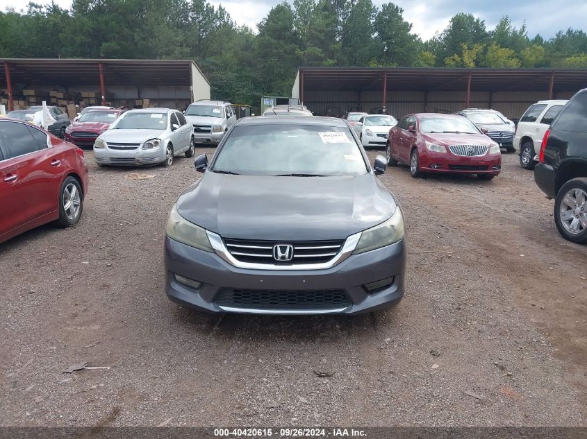 1HGCR3F83EA040531 2014 Honda Accord Ex-L V-6