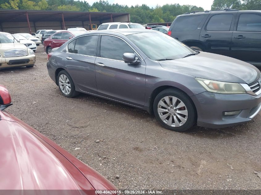 1HGCR3F83EA040531 2014 Honda Accord Ex-L V-6