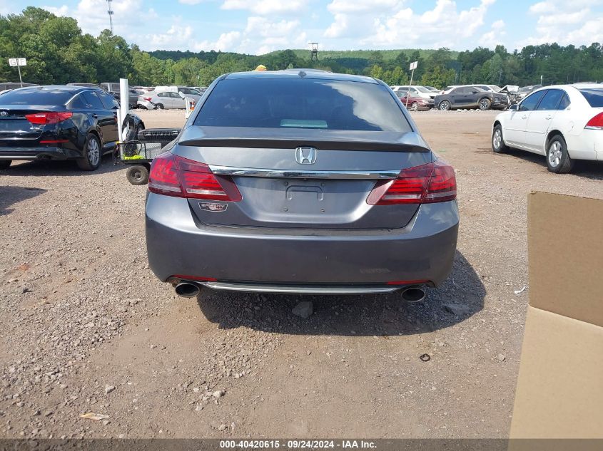 1HGCR3F83EA040531 2014 Honda Accord Ex-L V-6