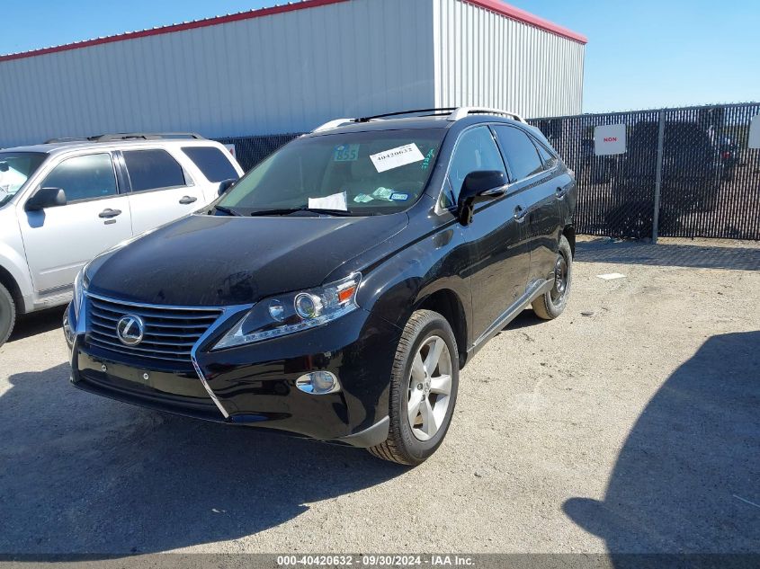 JTJZK1BA2F2422777 2015 LEXUS RX - Image 2