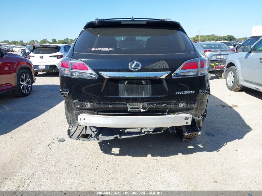 2015 Lexus Rx 350 VIN: JTJZK1BA2F2422777 Lot: 40420632