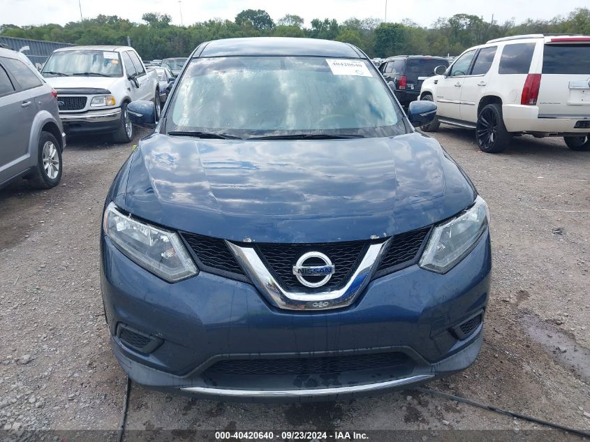 2015 Nissan Rogue S VIN: KNMAT2MT8FP531474 Lot: 40420640